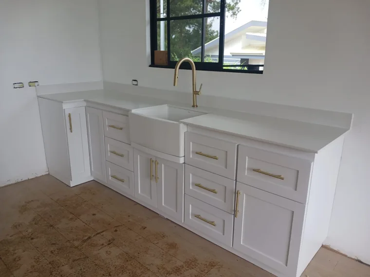 Superficie y detalles de cocina