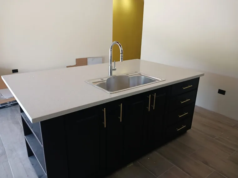 Superficie y detalles de cocina